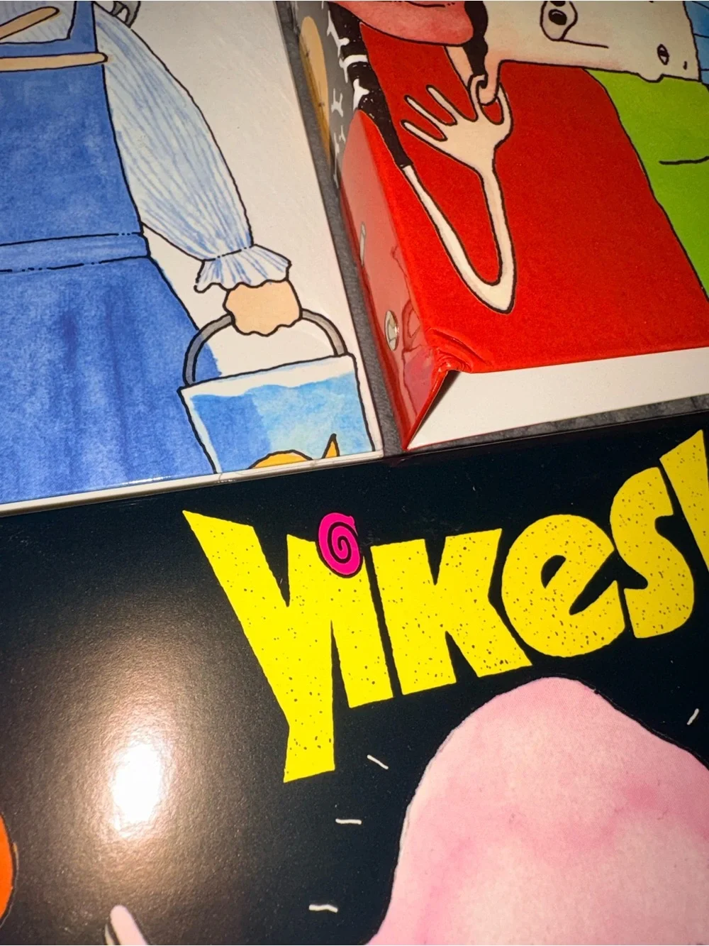 YIKES Vintage 3 ring binder set of 3